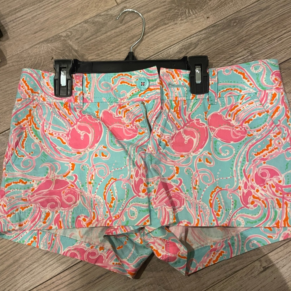 Lily Pulitzer jelly fish print shorts